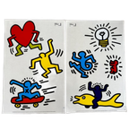 IKEA X Keith Haring, Slätthult Muur Stickers thumbnail 1