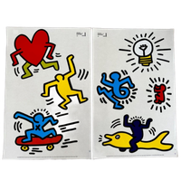 IKEA X Keith Haring, Slätthult Muur Stickers