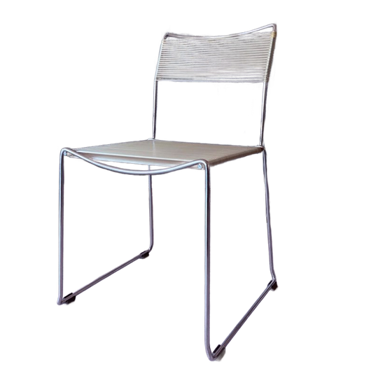 4x Spaghetti Chairs By Giandomenico Belotti For Alias, Ca80s 1