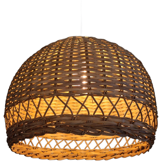 Retro Rotan Hanglamp 1