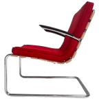 Unieke Vintage Gispen 411 Fauteuil, 1930's thumbnail 1