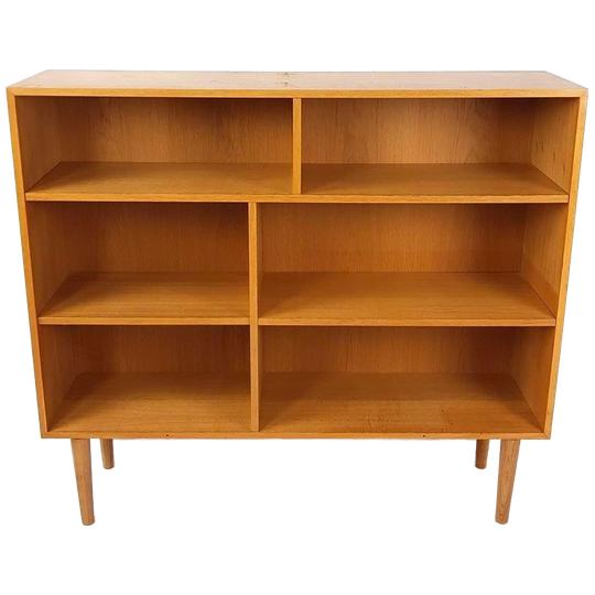 Vintage Deense Eiken Boekenkast | Wandkast | Kast 1