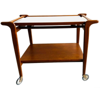 Pastoe Teak Trolley / Drankenkastje Design Cees Braakman