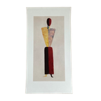 Kasimir Malevich (1878-1935), The Girl, Figure On White, Printed In Belgium thumbnail 1