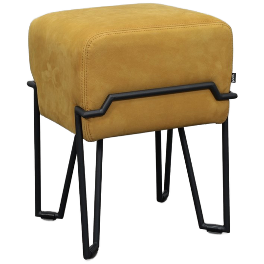 Tweedekans: Low Stool Bokk In Leather By Ka-lai Chan For Puik 1