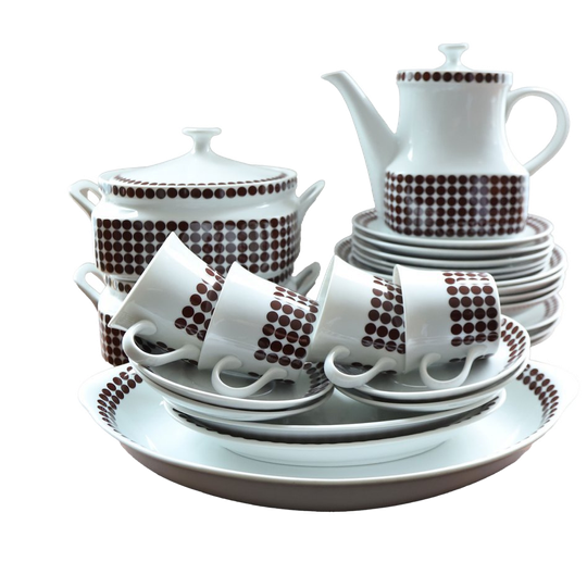 Vintage Servies Retro Stijl Mcm Thun, Tsjechische Jaren '70 1