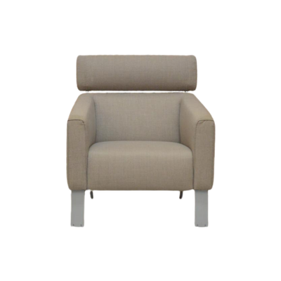 Zganieuw Beige Stoffen Leolux Patachou Design Fauteuil!