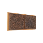 Unique Bronze Wall Landscape From Bror Marklund Sweden 1950’s thumbnail 1