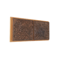 Unique Bronze Wall Landscape From Bror Marklund Sweden 1950’s