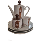 Vintage Klokken Servies, Mitterteich, <<<brand>>>, Porselein thumbnail 1