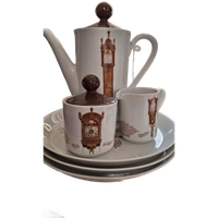 Vintage Klokken Servies, Mitterteich, <<<brand>>>, Porselein