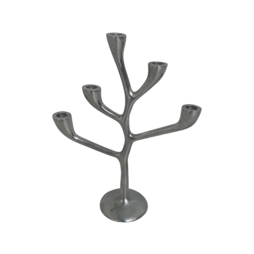 Casted Alumium - Candelabra - Tree Shaped - Scandinavian Design