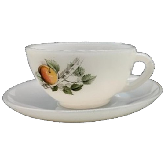 Set Arcopal Kop En Schotels Appel 8 Delig 1