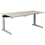 Ahrend Essa Elektrisch Bureau, Zandmelee Blad, 180 X 80 / 100 Cm, Hoogte Instelbaar Onderstel, Re thumbnail 1