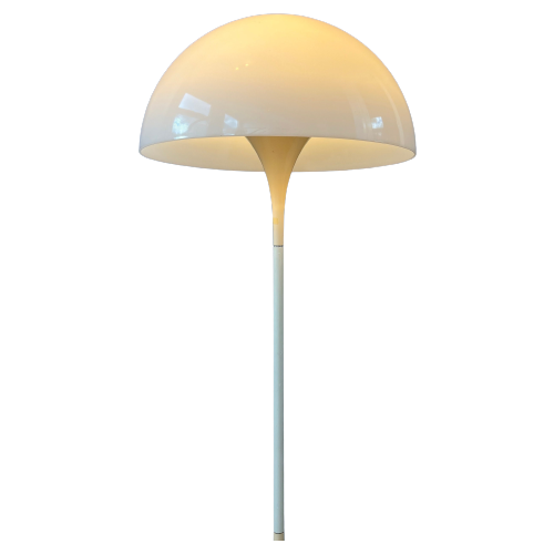 Louis Poulsen Panthella Vloerlamp Van Verner Panton / Mid Century Space Age Mushroom Lamp