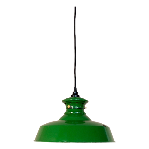 Groen Emaille Hanglamp - Gk001
