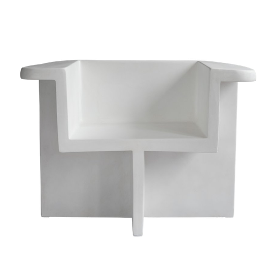 101 Copenhagen | Brutus Lounge Chair - Bone White 1