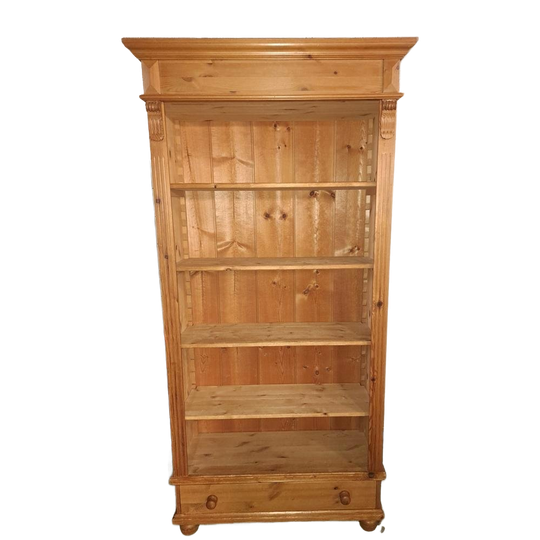 Grenen Boekenkast Bezorging Mogelijk 1