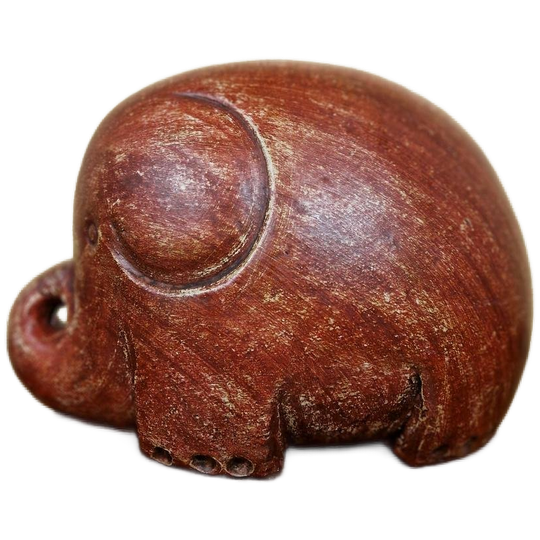 Vintage Beeld Olifant Keramieke Olifant Jaren 90 1