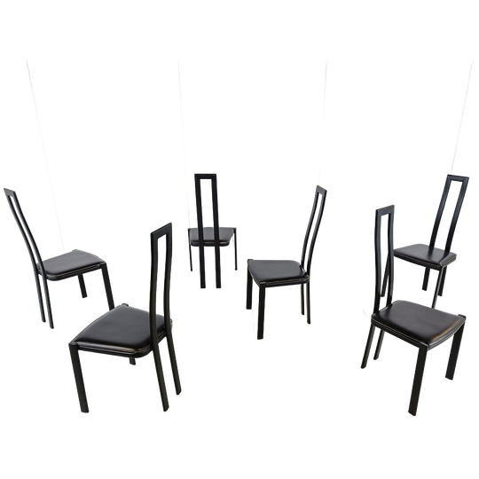 Vintage Postmodern Dining Chairs, 1980s 1