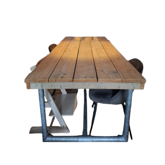Steigerhouten Eetkamertafel 6 Pers 1