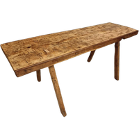 Oude Werktafel Eettafel Tuintafel 55 X 170 Cm