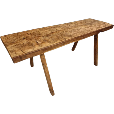 Oude Werktafel Eettafel Tuintafel 55 X 170 Cm