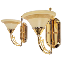 2 Art Nouveau Messing Bejorama Sl Lighting Wandlamp Regency