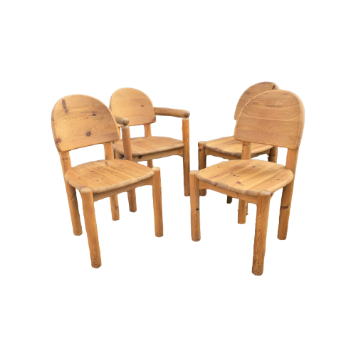 Rainer Daumiller / Hirtshals Savvaerk Set Van 4 Stoelen