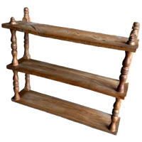 Vintage Antieke Franse Wandplank Wandkast