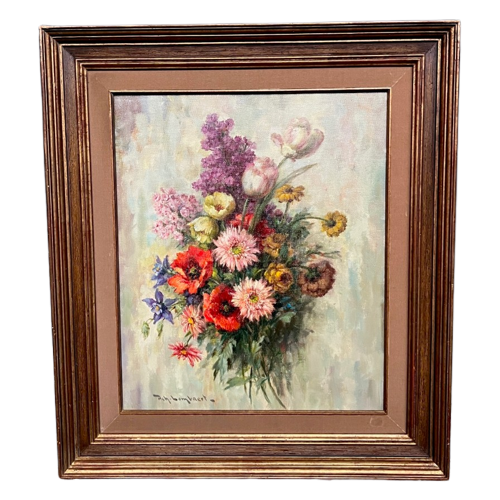 A. Lombaert. Schilderij "Bouquet".