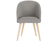 Sofacompany Holly Eetkamerstoel Maya Warm Grijs thumbnail 1