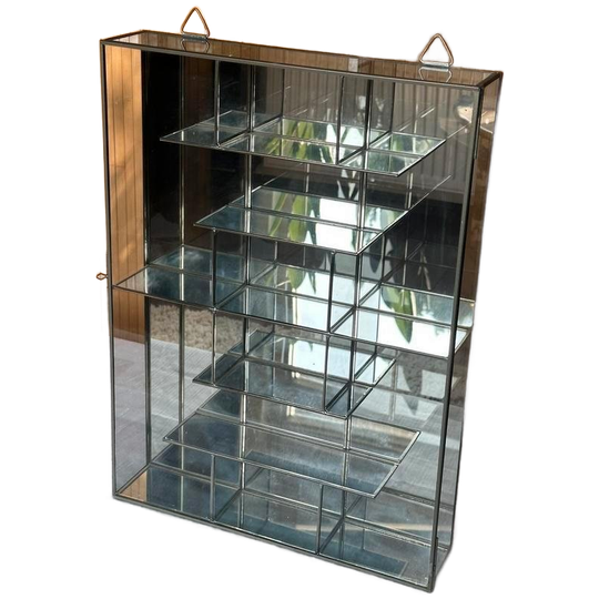 Vintage Vitrinekastje - Pronkkastje 1