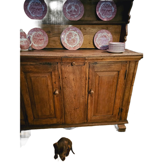 Engels Antiek Eikenhouten Kast – Circa 1740 Prachtig En Uniek. 1