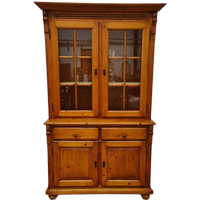 Vintage Landelijke Grenen Buffetkast Wandkast Buffet Kast.
