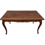 Vintage Landelijke Eettafel Eetkamertafel Uitschuifbaar 011 thumbnail 1