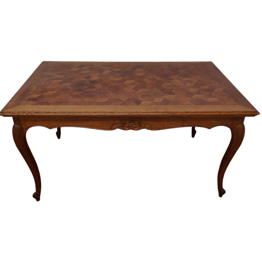 Vintage Landelijke Eettafel Eetkamertafel Uitschuifbaar 011 1