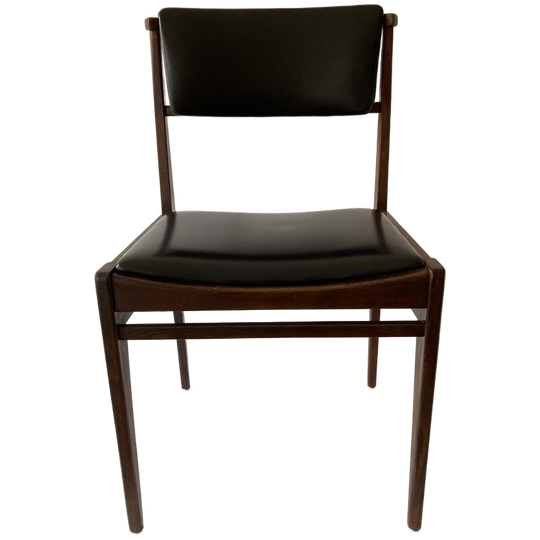 Midcentury Teak Houten Stoel 1