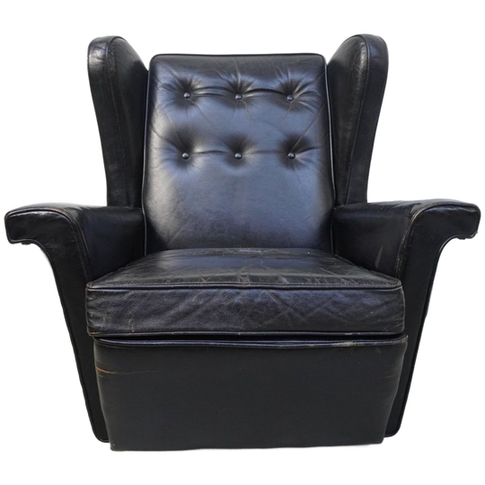 Wing Back Easy Chair, 1960s 1