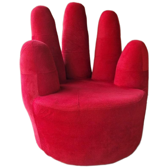 Volwassen Retro Handstoel Rode Handstoel Jaren 90 1