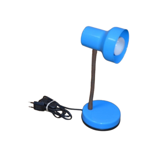 Retro Bureaulampje Blauw 1