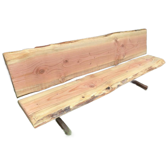 Prachtige Boomstam Tuinbank 220 Cm 1