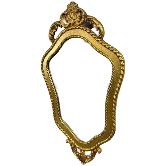 Vintage Gouden Barok Spiegel / Wandspiegel 1