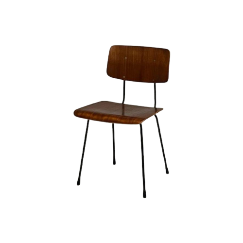 Gispen 1262 Eetkamerstoelen 2X Cordemeyer Vintage Prijs P/St