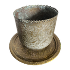 Antieke Pot Met Dienblad thumbnail 1