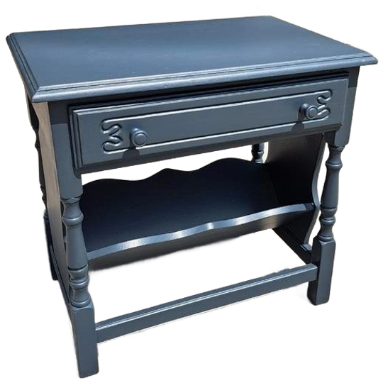 Bijzettafel Kranten Bak Grijs 1