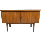 Teak 2 Doors Sideboard 1970S thumbnail 1