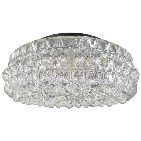 2245 Plafonnière Dik Glas Vintage 1