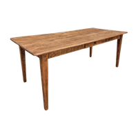 Oude Eikenhouten Eettafel Werktafel 90 X 200 Cm