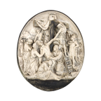 Antieke Wandplaquette 'De Kruisafneming' thumbnail 1